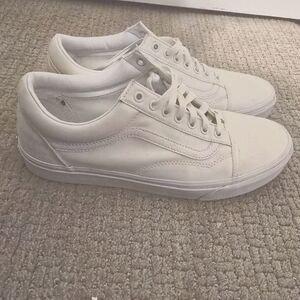 Vans Old Skool Canvas Shoe - True White